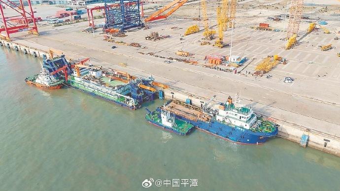 平潭口岸首次以租賃貿(mào)易方式出口船舶