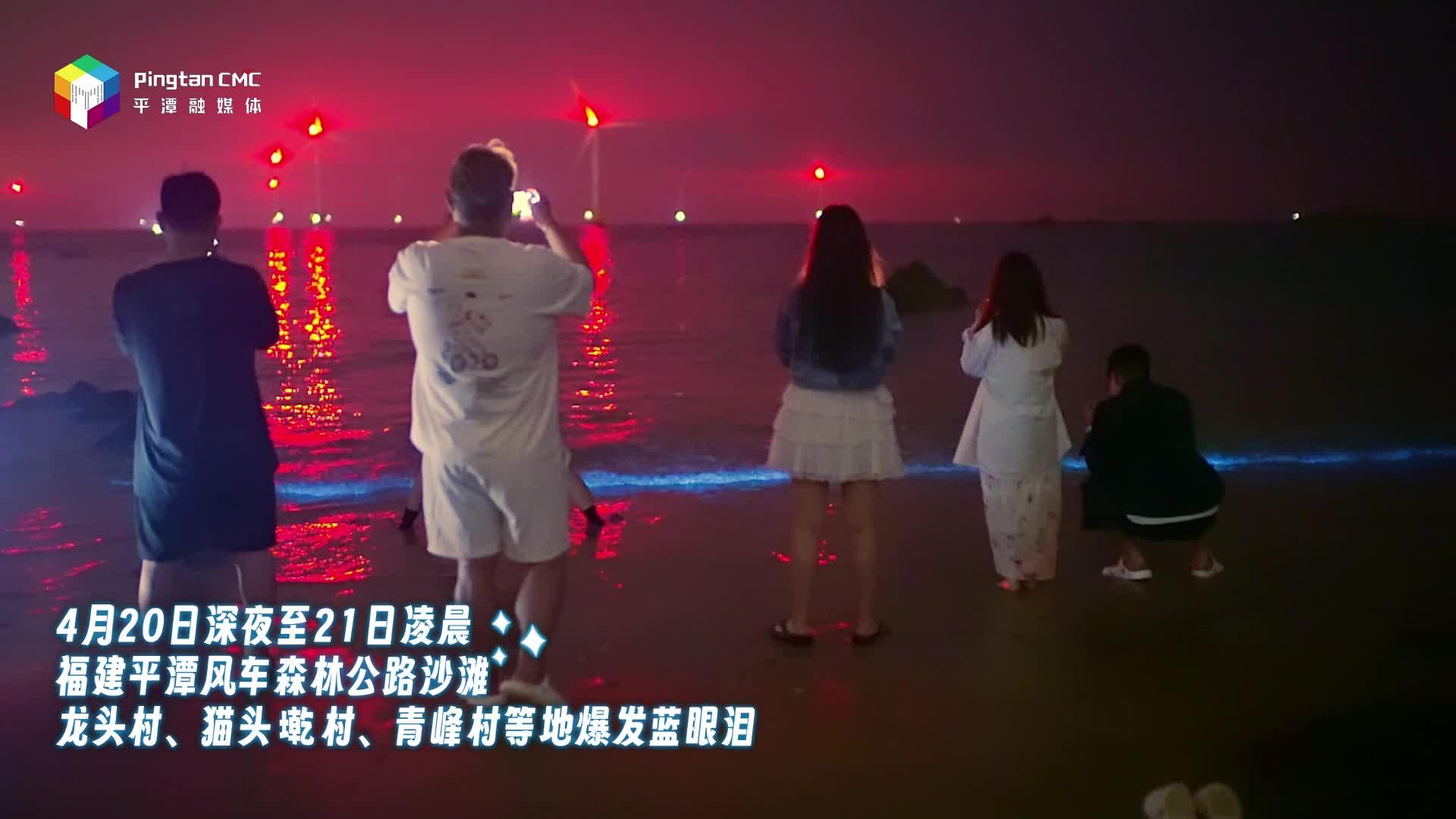 福建平潭開啟浪漫模式，多地爆發(fā)藍(lán)眼淚！
